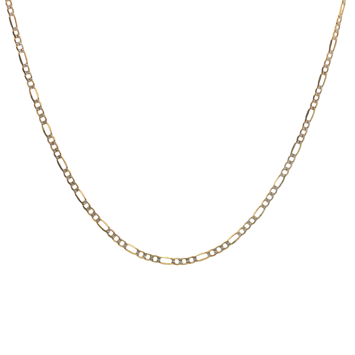 9CT Yellow Gold 18'' Figaro