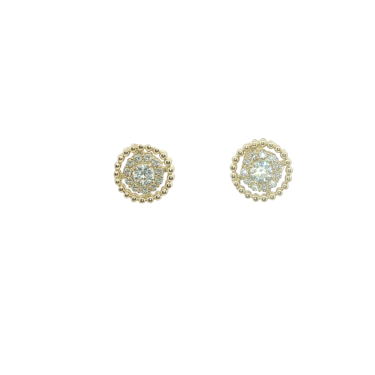 9CT Yellow Gold & CZ