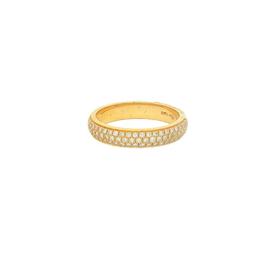 18CT Yellow gold & Diamond