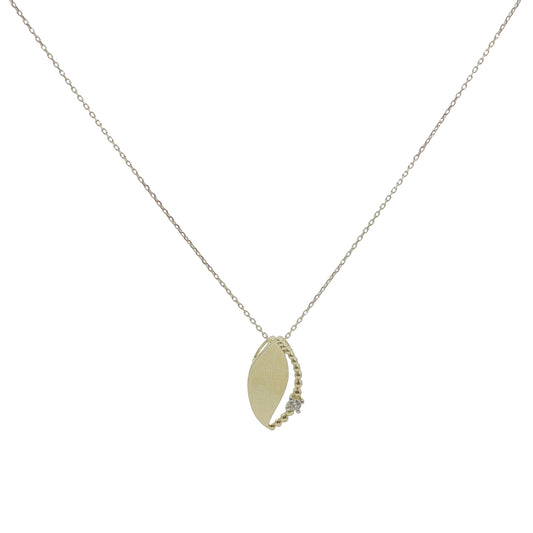 9CT Yellow Gold & CZ