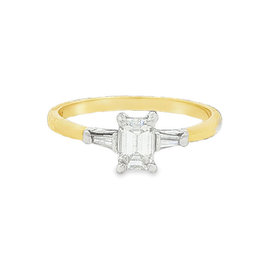 18CT Yellow Gold & Diamond