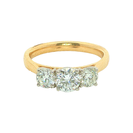 18CT Yellow Gold & Diamond