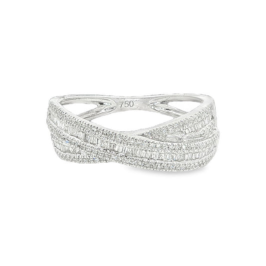 18CT White Gold & Diamond
