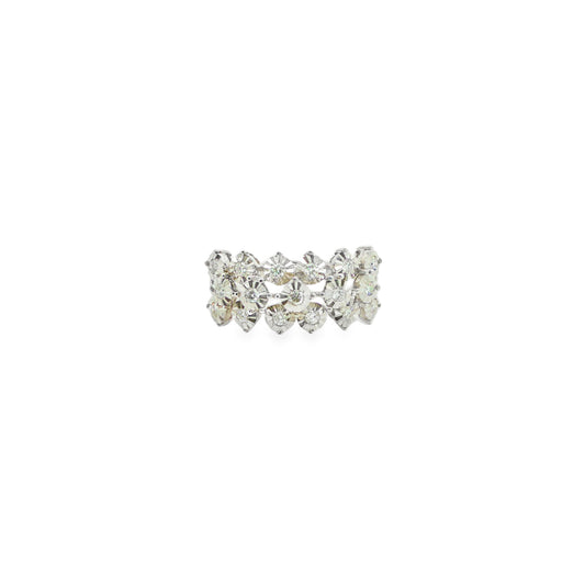 18CT White Gold & Diamond
