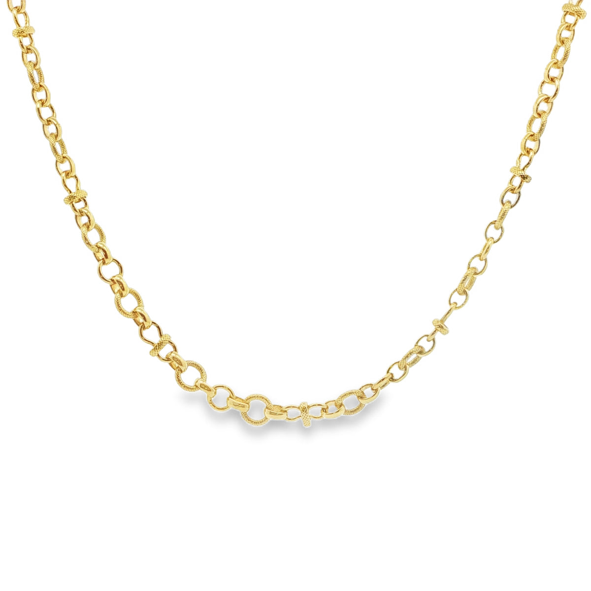 9CT Yellow Gold 18"