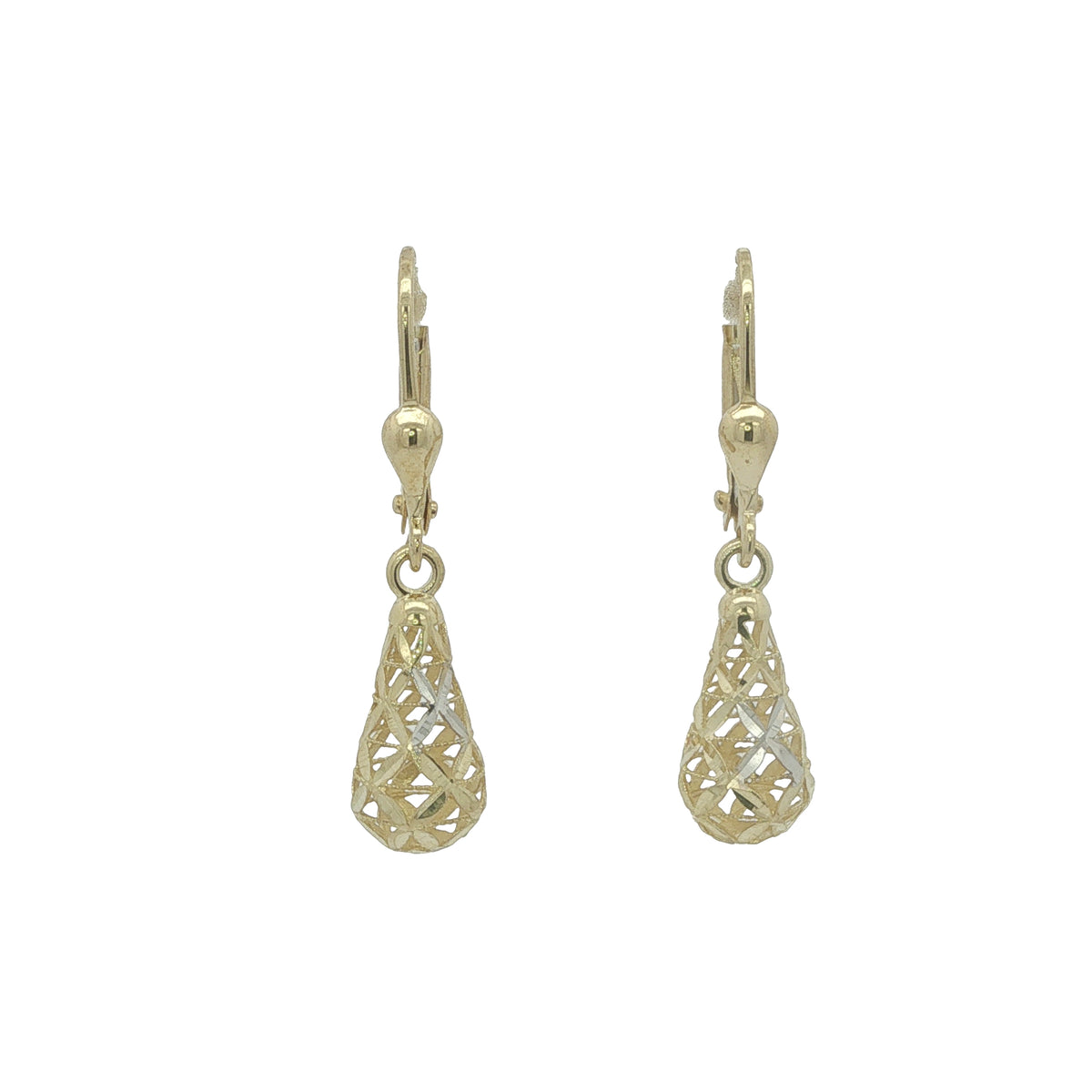 9CT Yellow Gold Teardrops