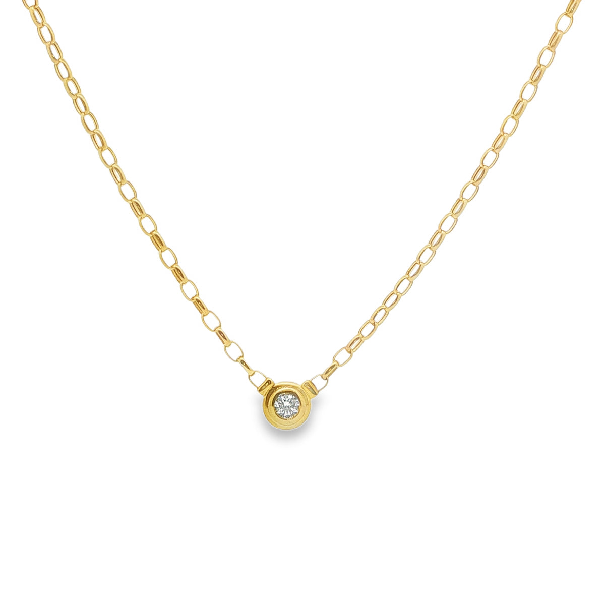 9CT Yellow Gold and CZ