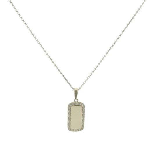 9CT Yellow Gold & CZ