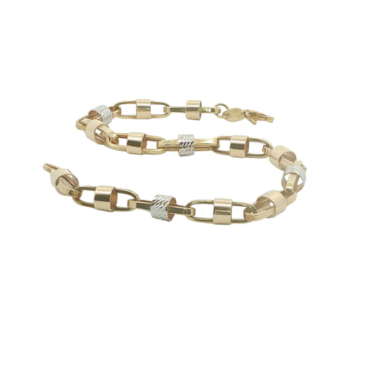9CT Gold Oval Link