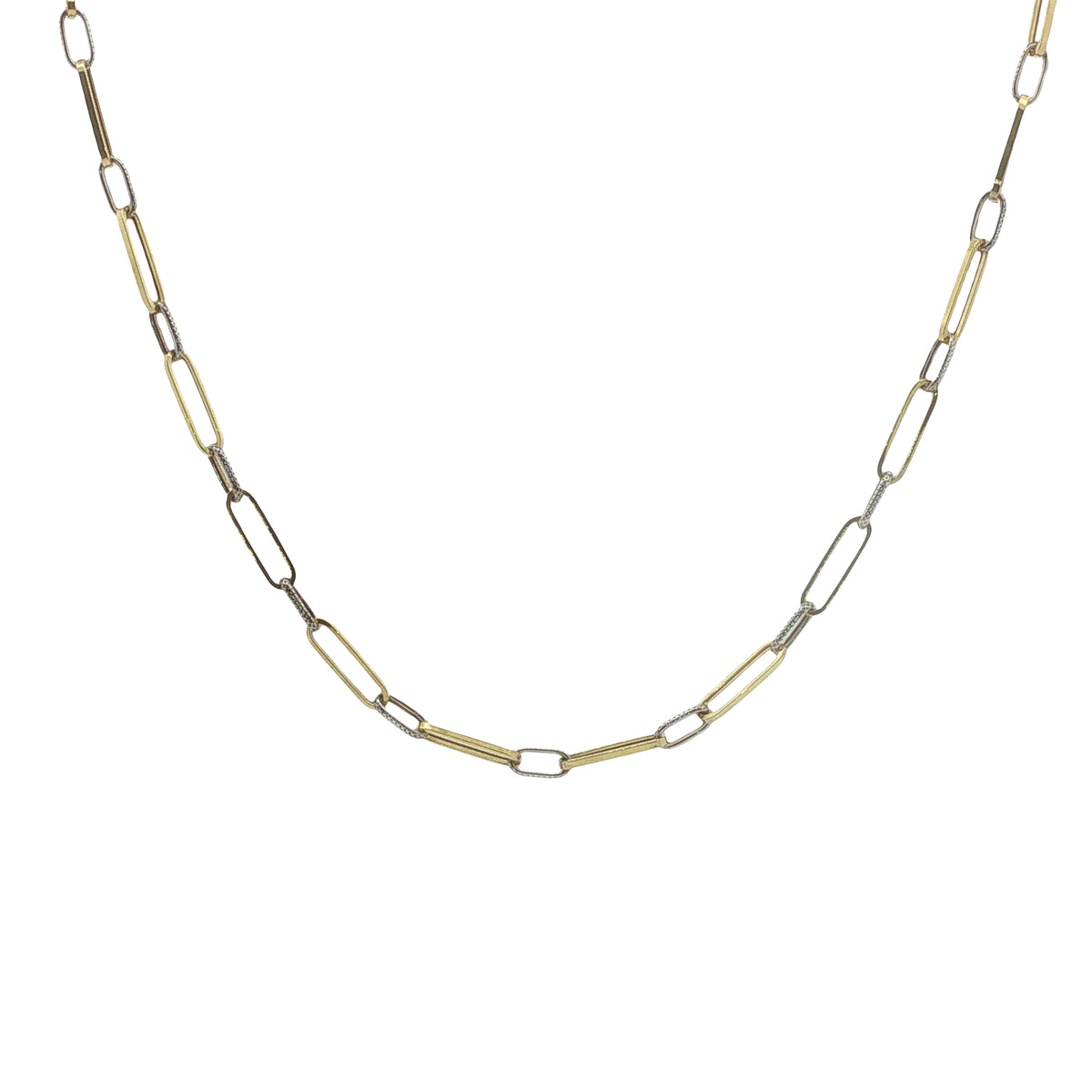 9CT Yellow Gold Paperlink