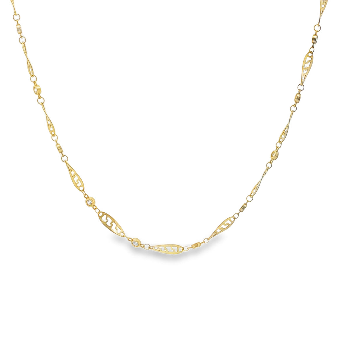 9CT Yellow Gold Oval Link