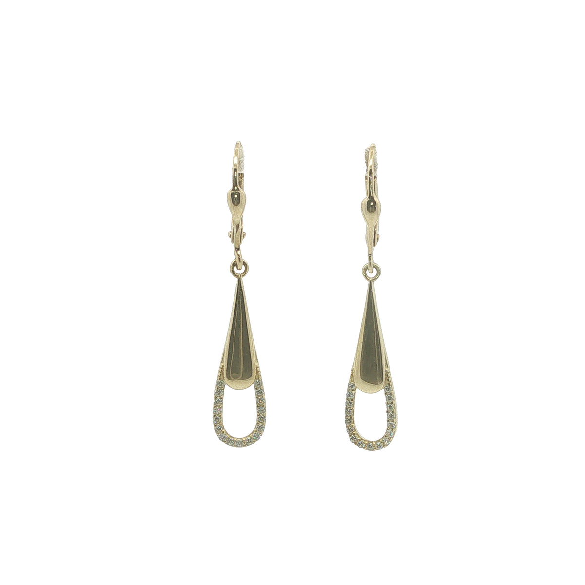 9CT Yellow Gold & CZ