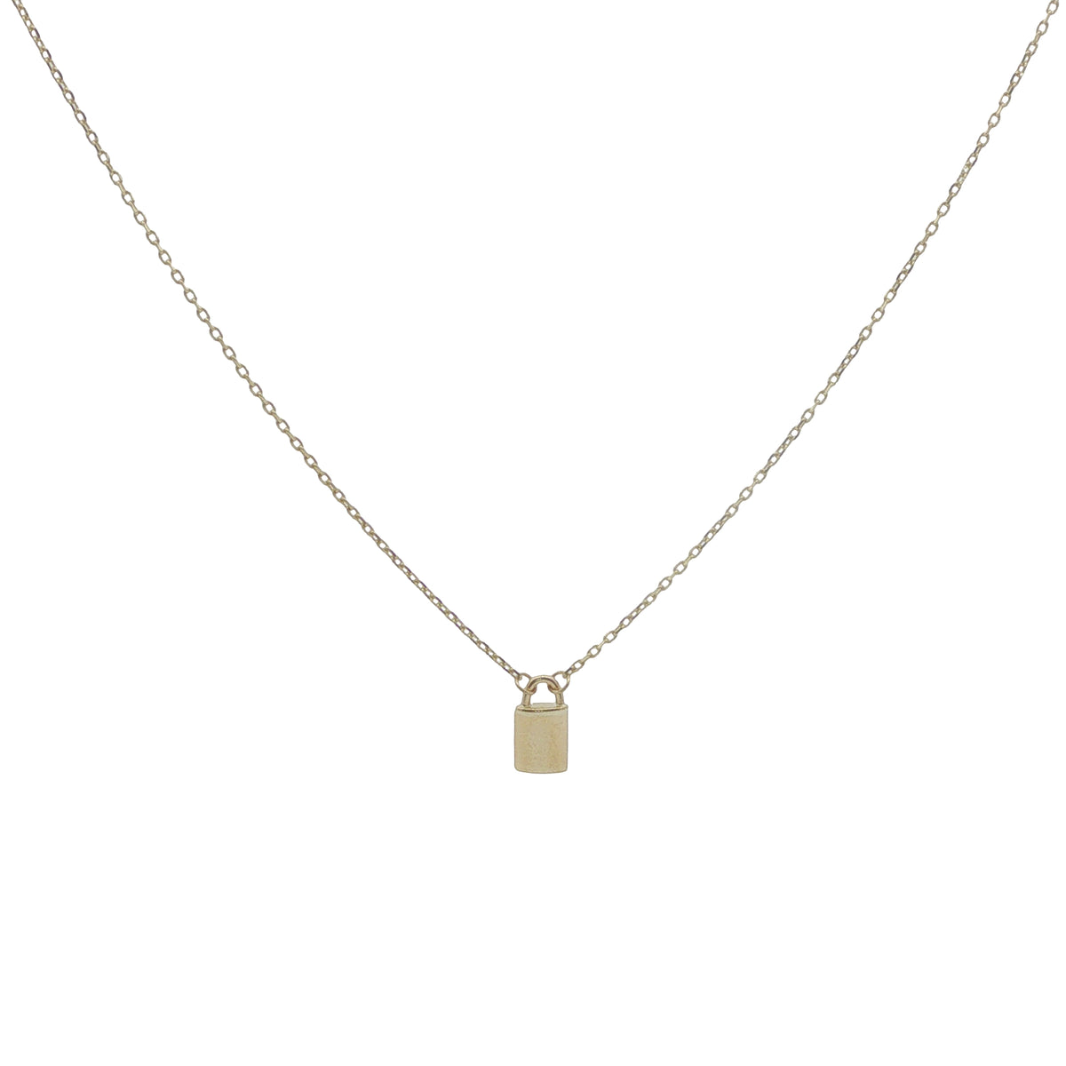 9CT Yellow Gold Padlock